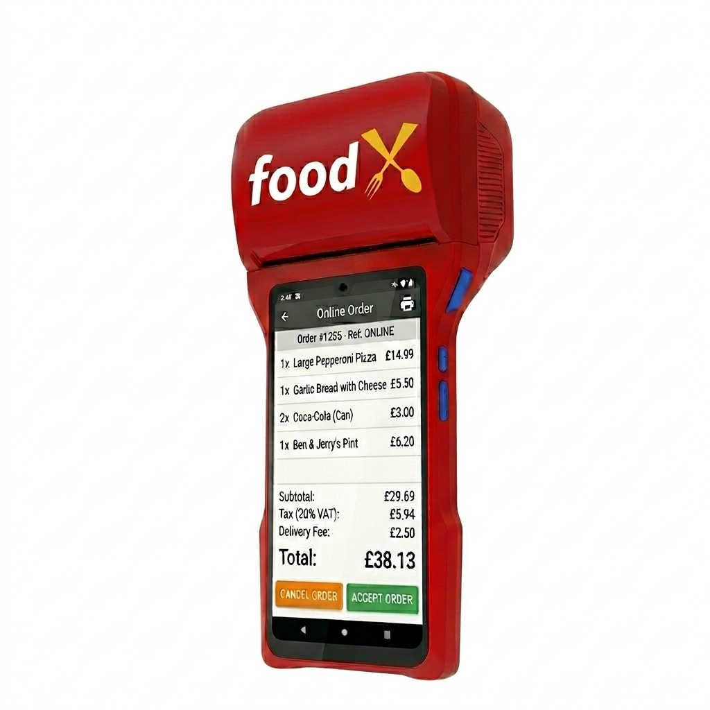 FoodX Android POS terminal